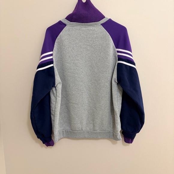 Purple and Gray Women's Sweater XL - Picture 7 of 7